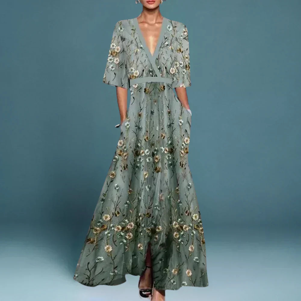 Women's Floral Dress | Maxi