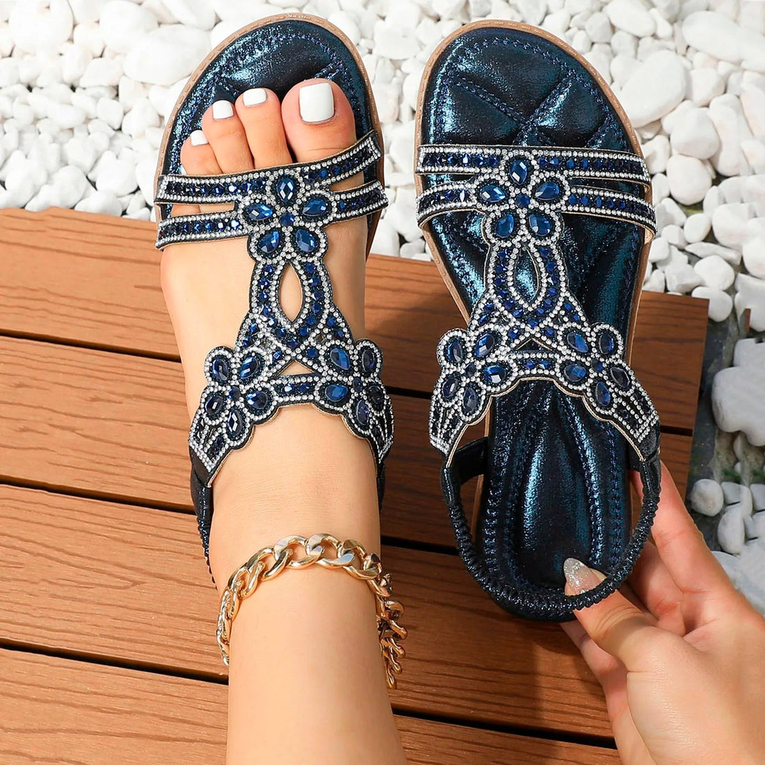 Women's Orthopedic Sandals | Adjustable Strap
