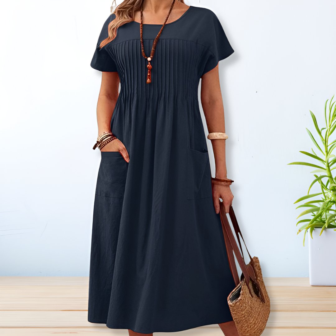 Women's Pocket Summer Dress | Midi