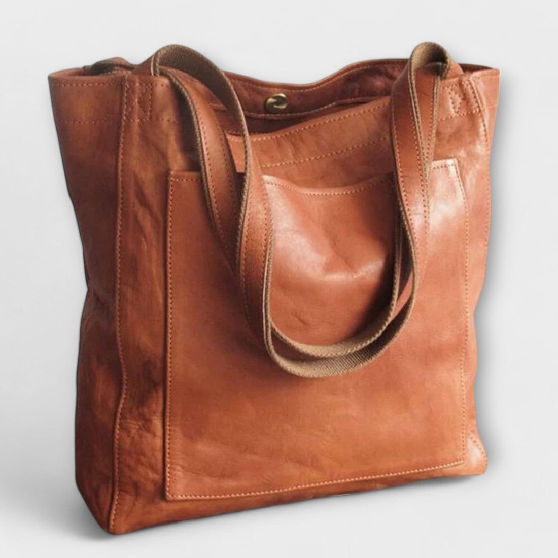 Women's Soft Shoulder Bag | Front Pocket