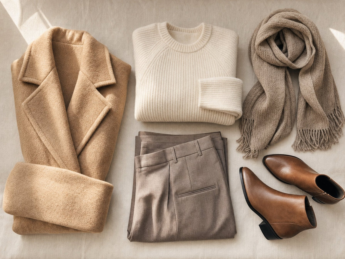 Winter Capsule Wardrobe Essentials for Women Over 40