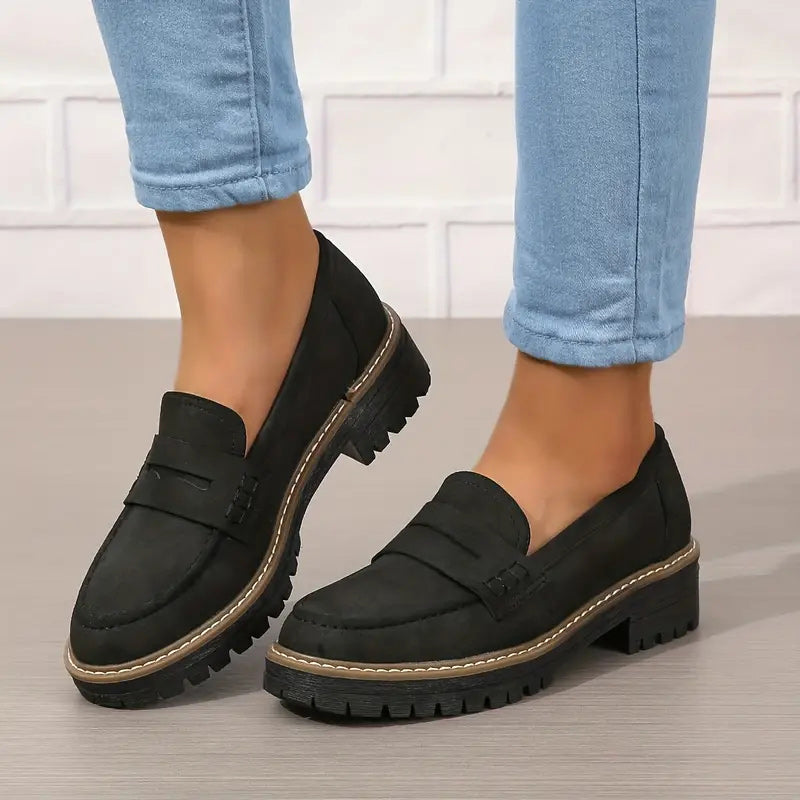 Women's Comfort Slip-On Loafers | Orthopedic Penny Style