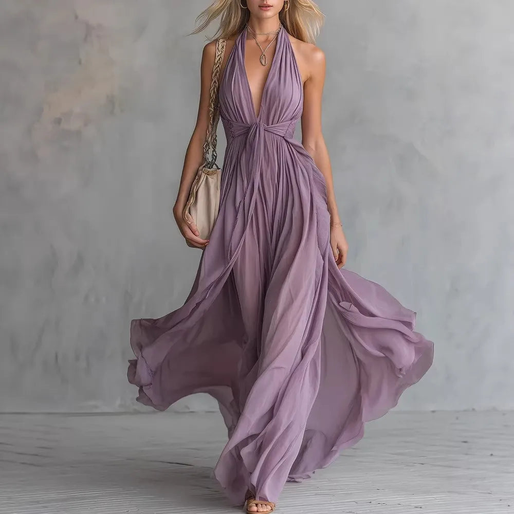 Women's Flowy Summer Dress | Maxi