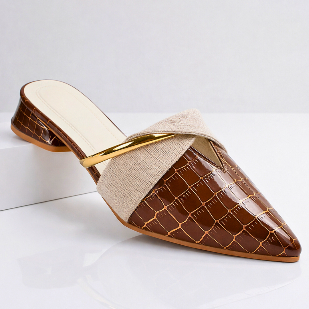 Women's Pointed Toe Mules | Slip-On