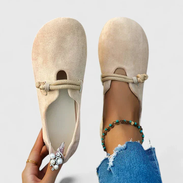 Women's Slip-On Loafers | Knot Detail