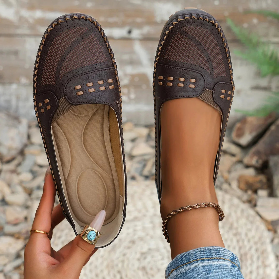 Women's Slip-On Loafers | Lightweight Comfort