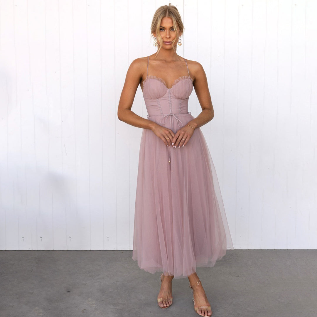Women's Sweetheart Corset Dress | Midi